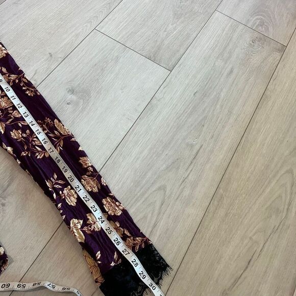 Free People | Odette Floral Long Sleeve Tunic size m - Picture 4 of 10